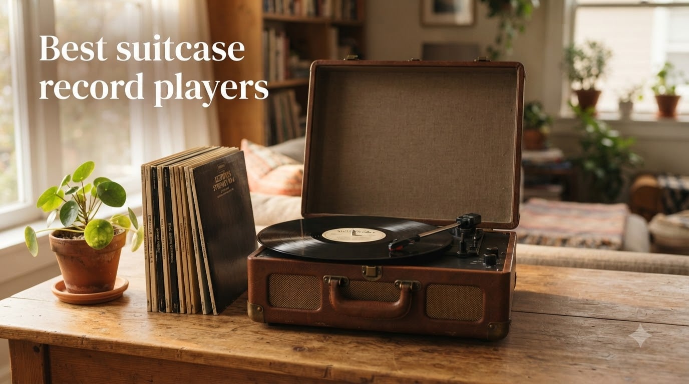 Best suitcase record players