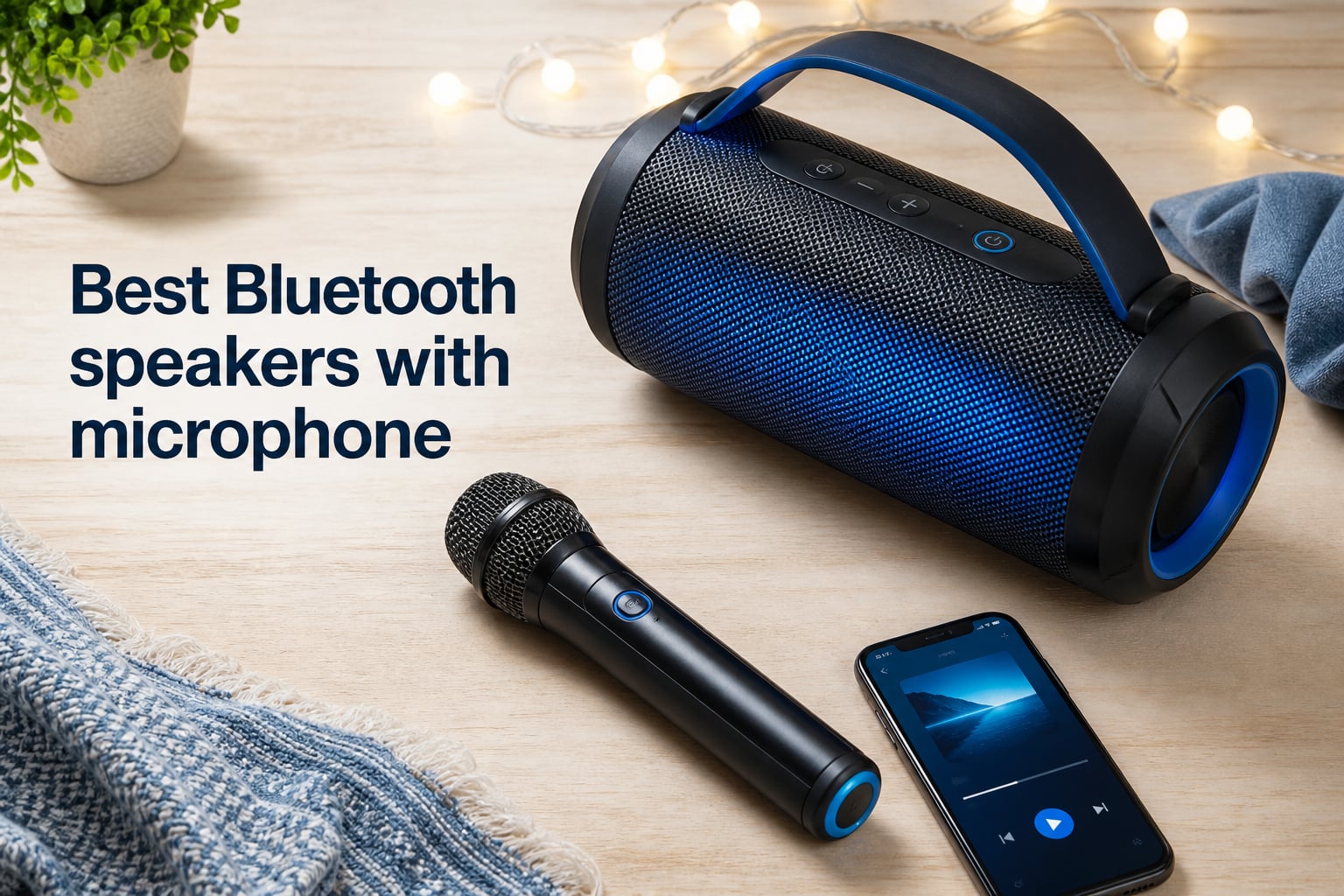 Best Bluetooth speakers with microphone