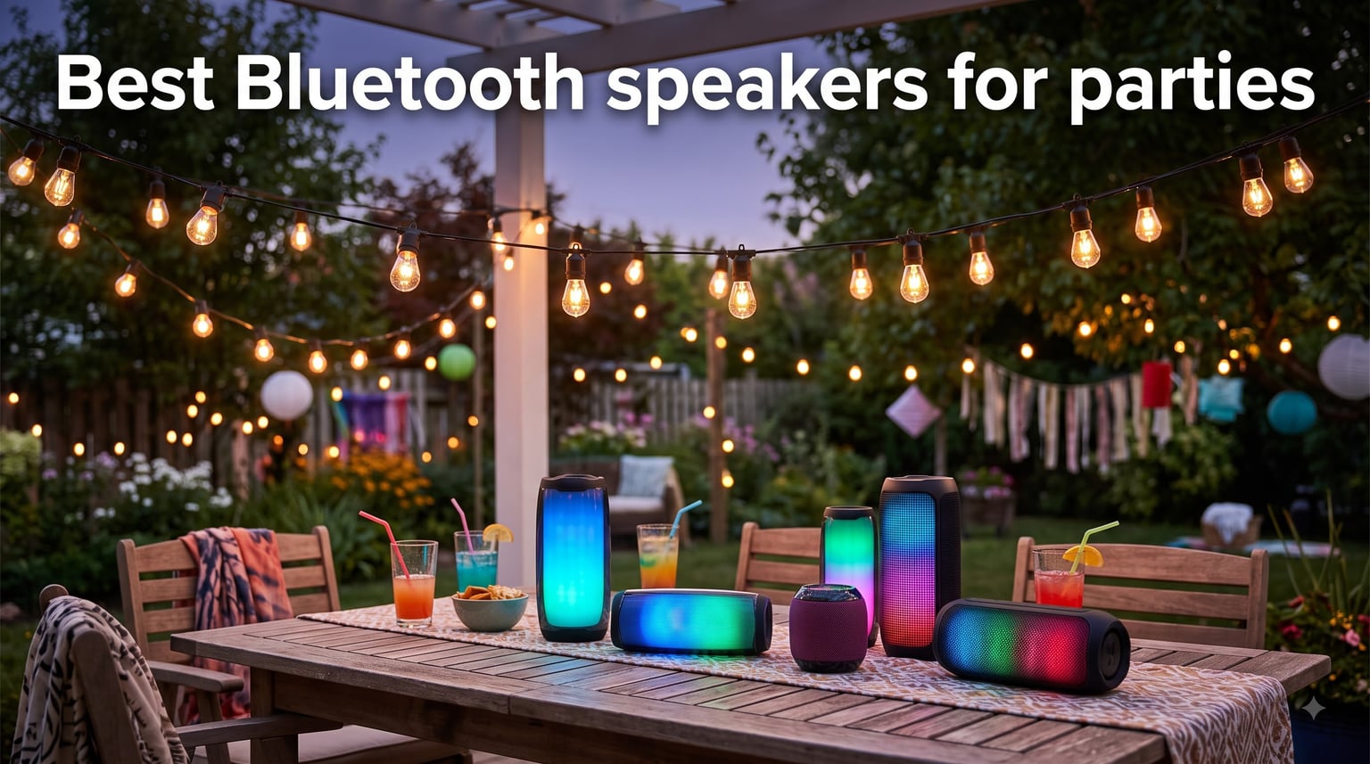 Best Bluetooth speakers for parties