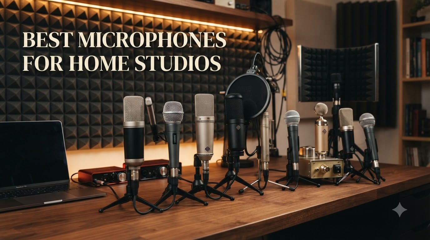 Best microphones for home studios