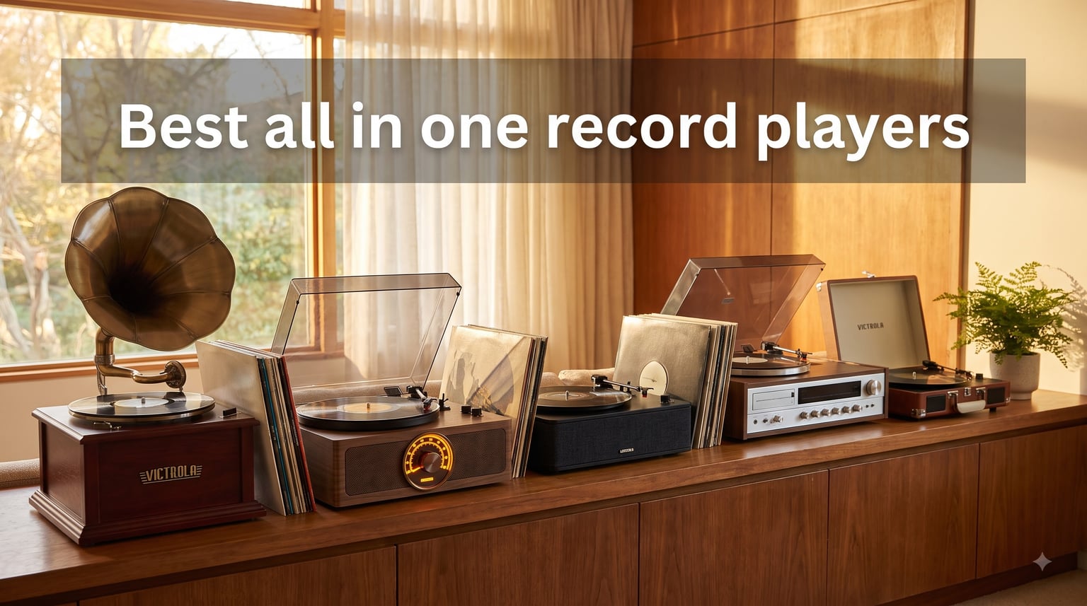 Best all in one record players