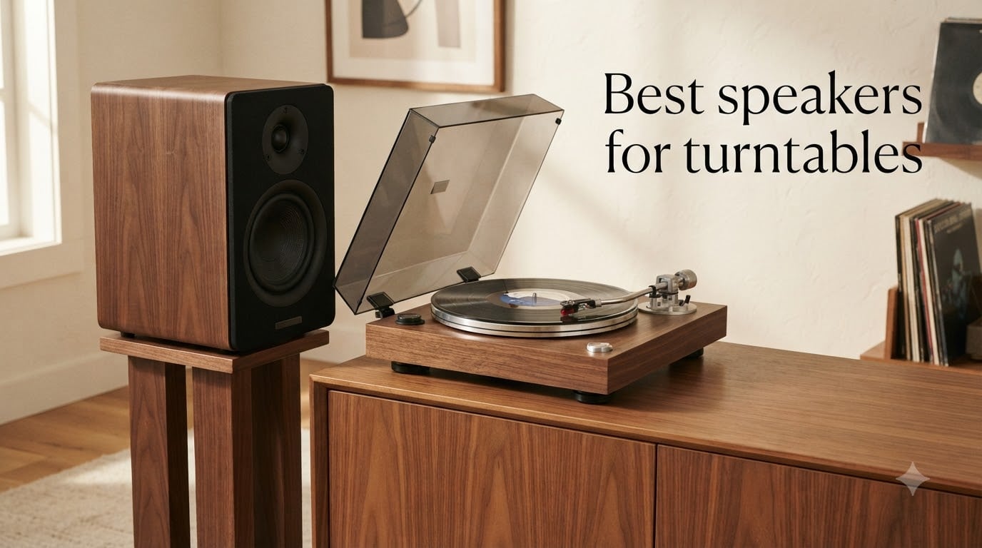 Best speakers for turntables