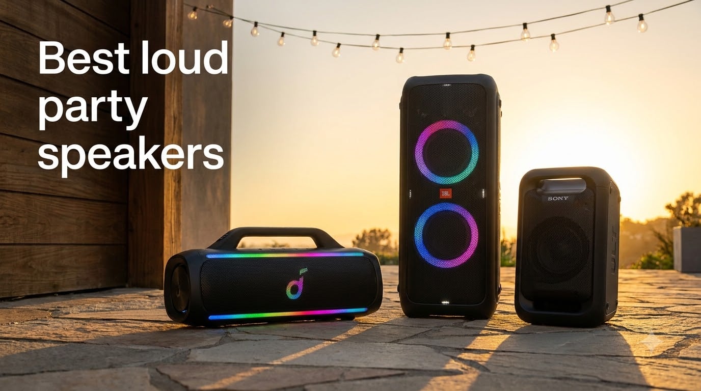 Best loud party speakers