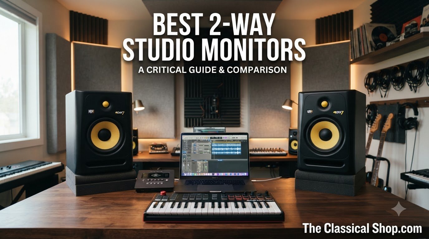 best 2 way studio monitors