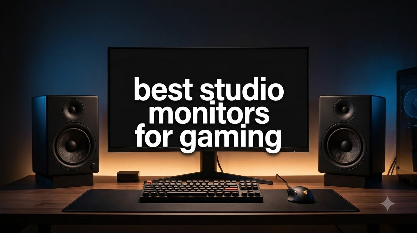 best studio monitors for gaming