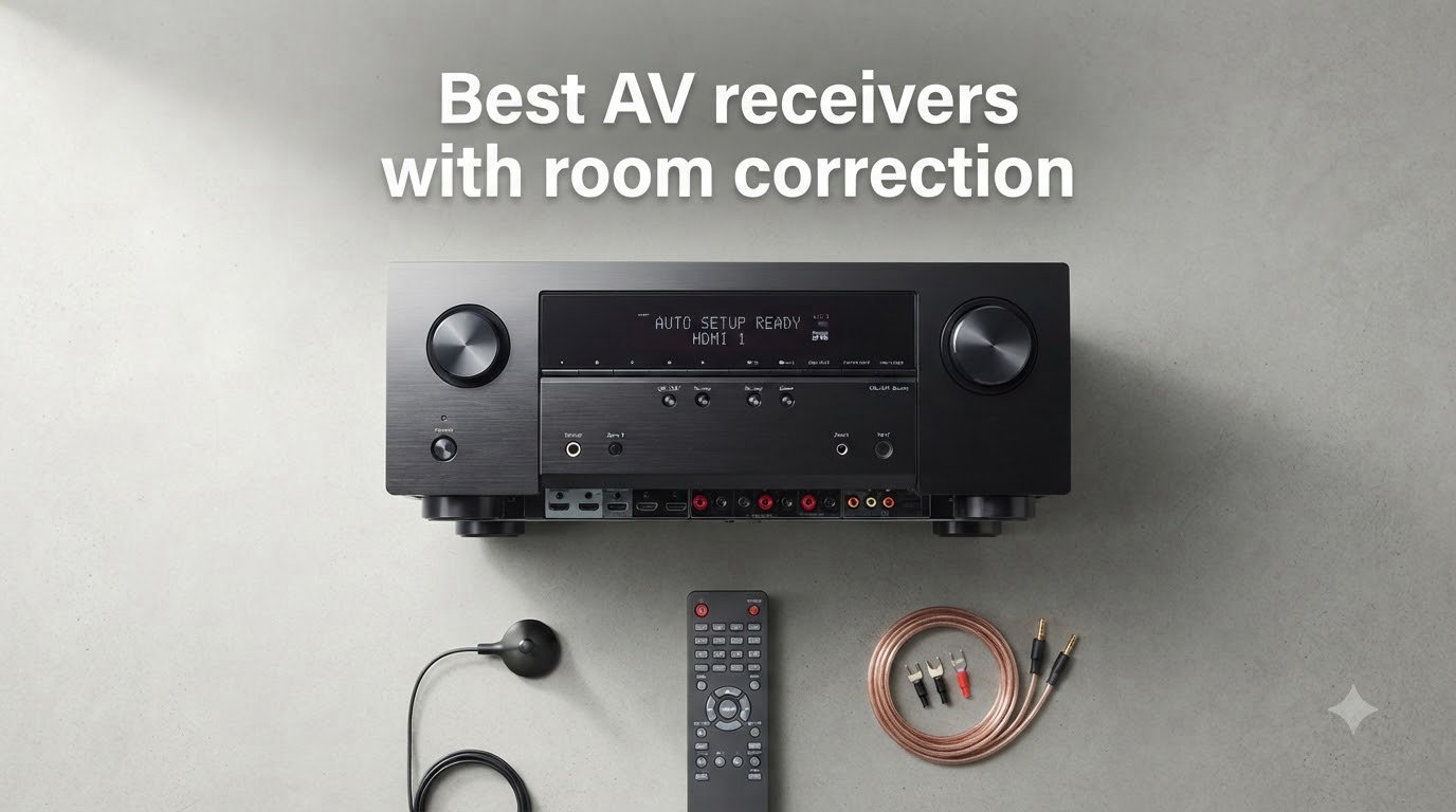 Best AV receivers with room correction