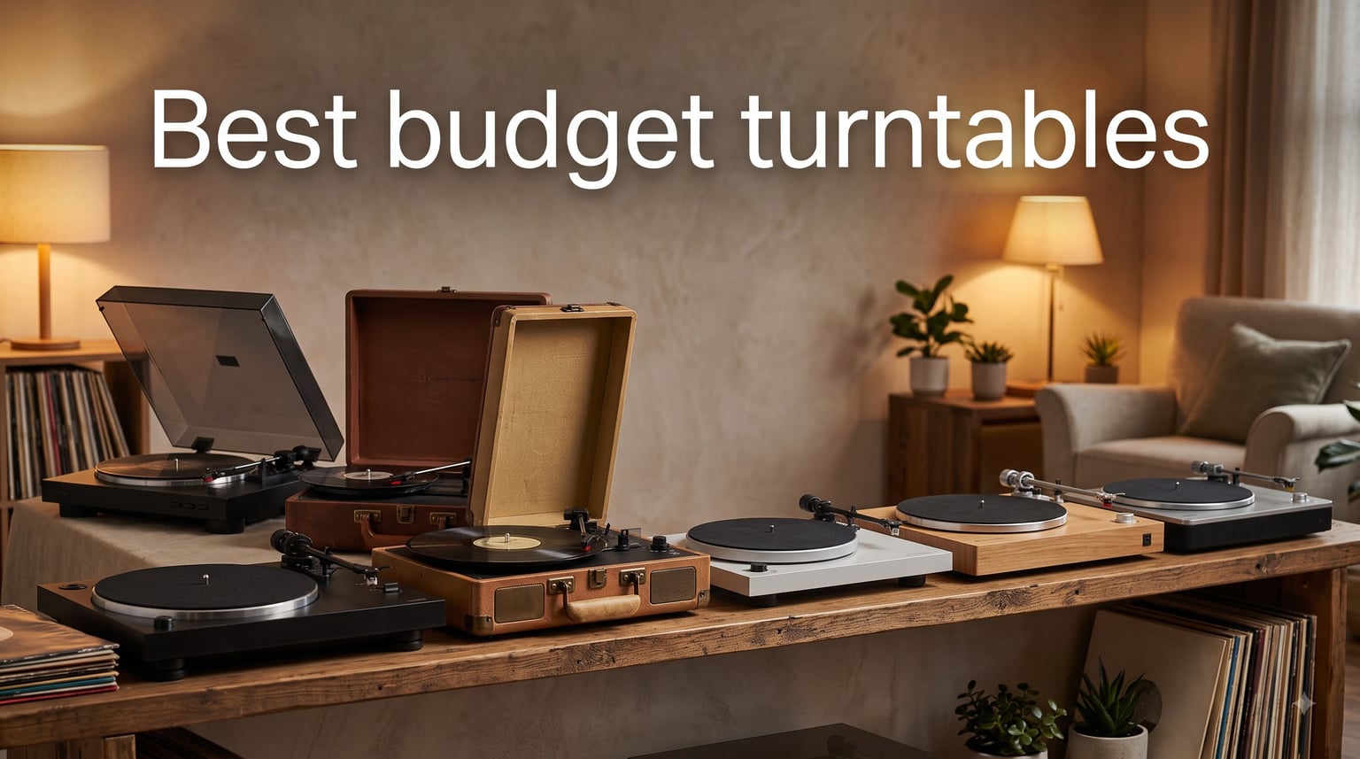 Best budget turntables