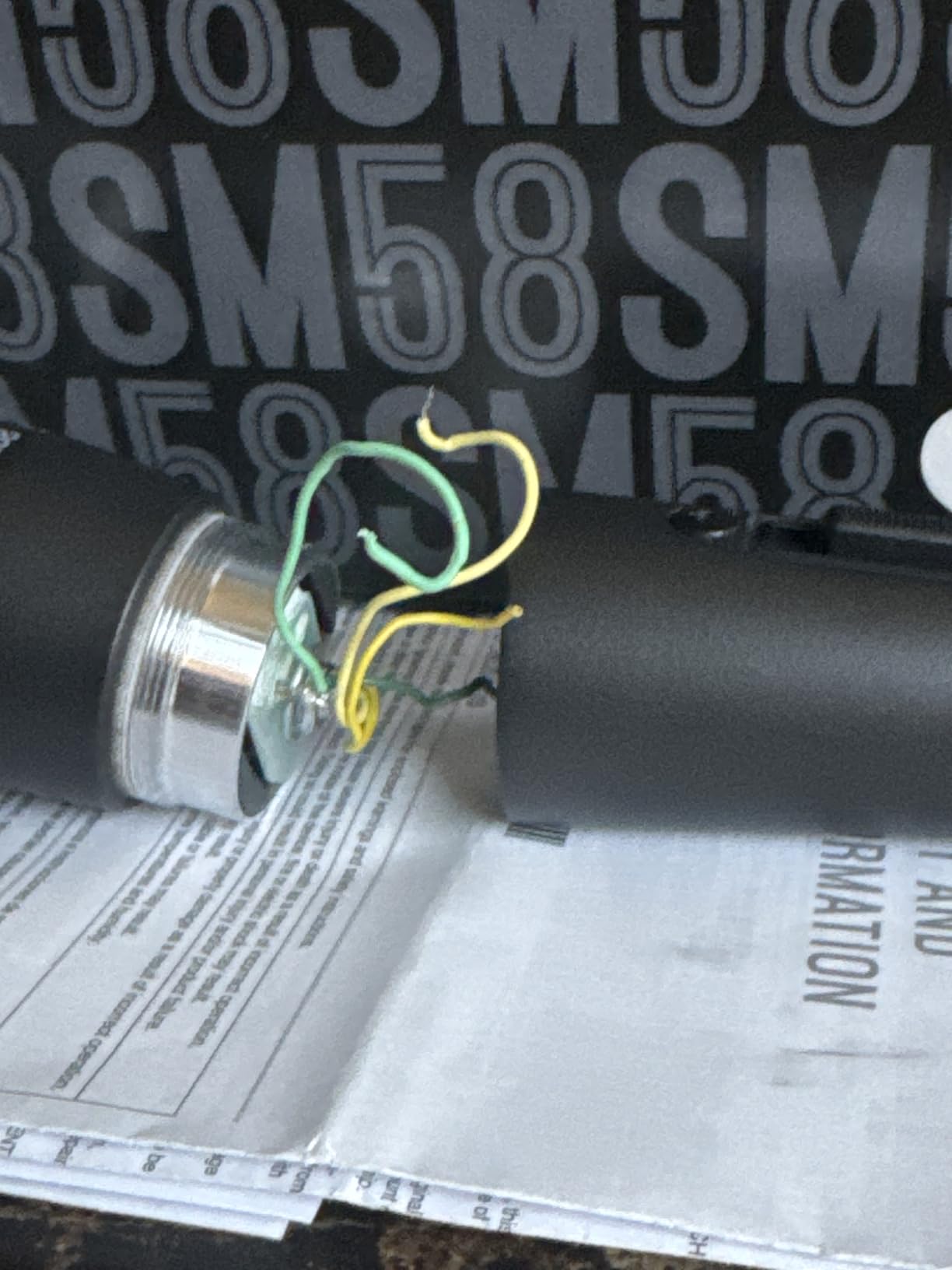 Shure SM58S Pro XLR Dynamic Vocal Microphone with On/Off Switch customer photo 2