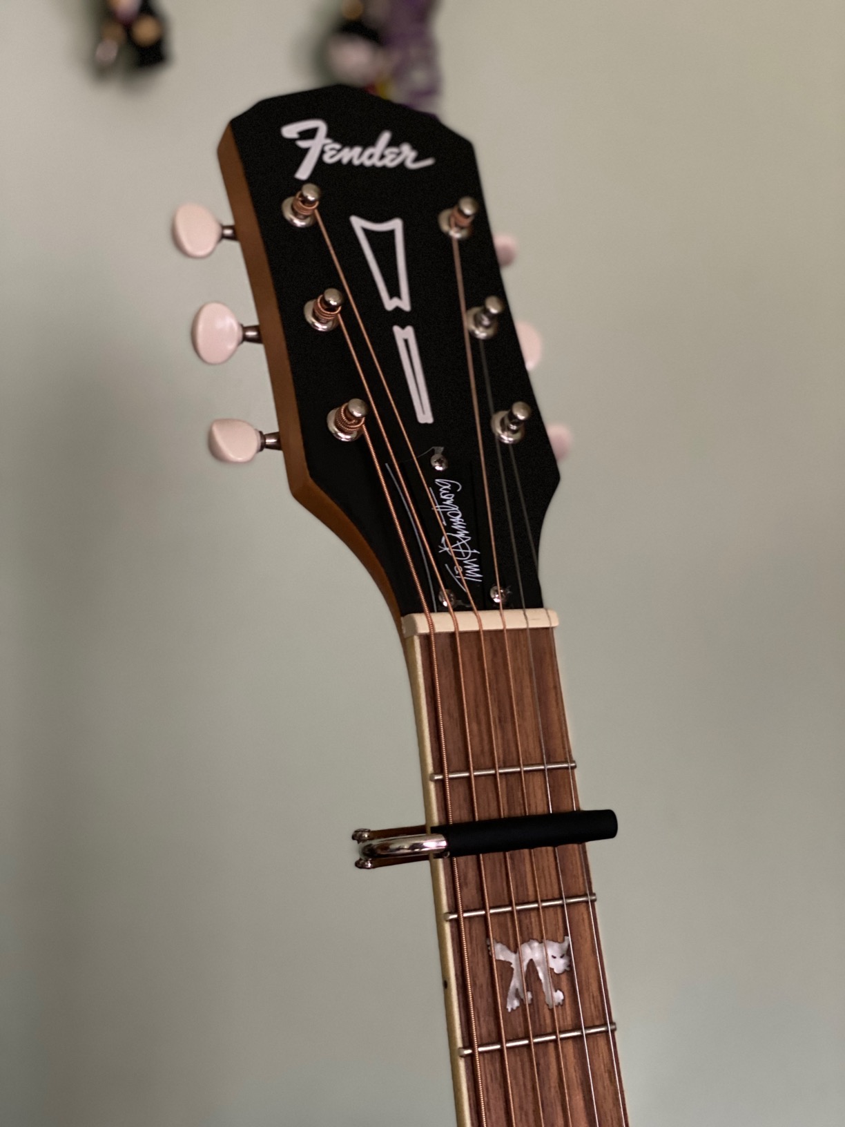 Shubb C1 Nickel Capo for Steel String Guitar customer photo 2