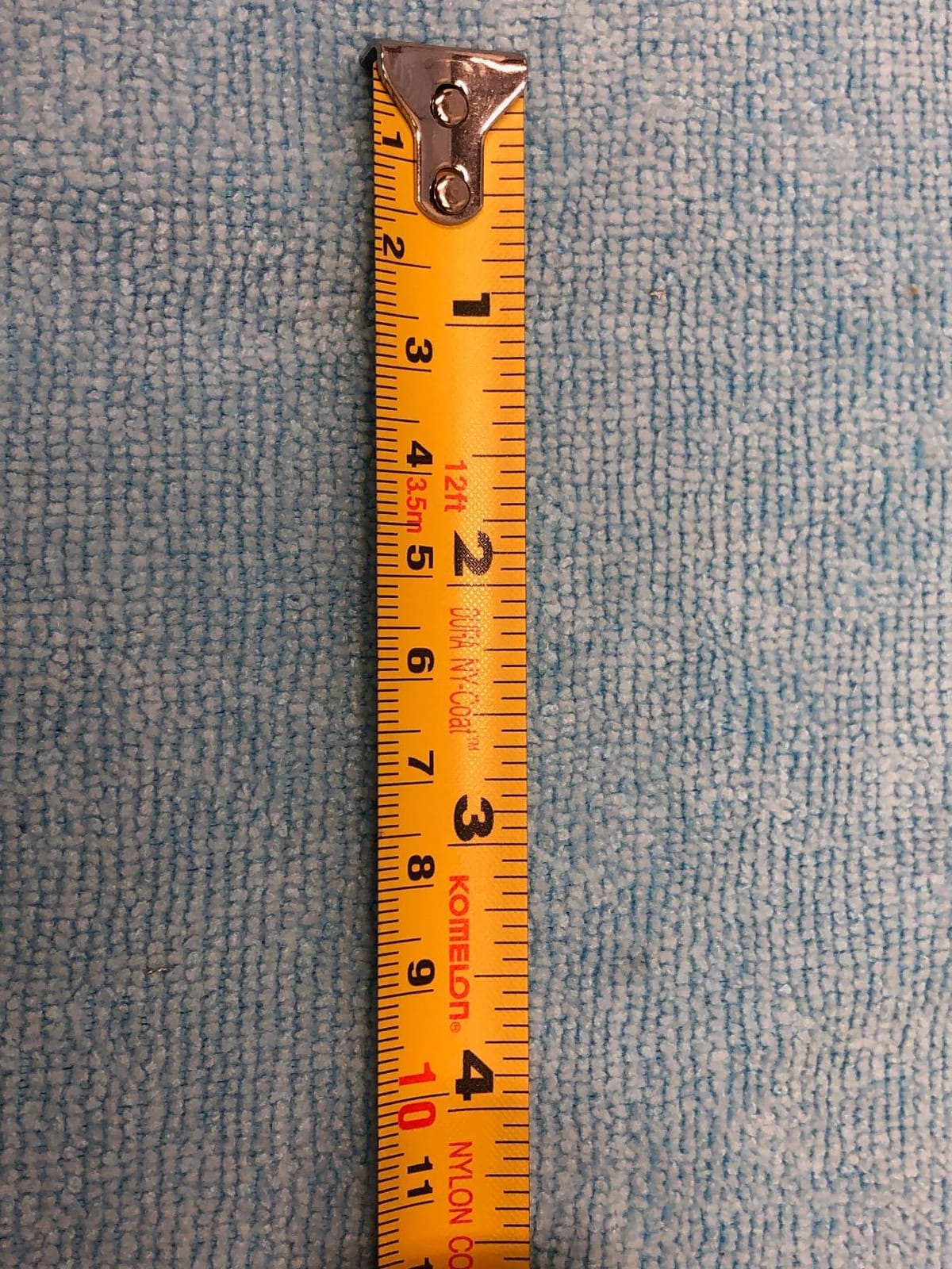 Komelon 4912IM The Professional 12-Foot Inch/Metric Scale Power Tape, Yellow customer photo 1