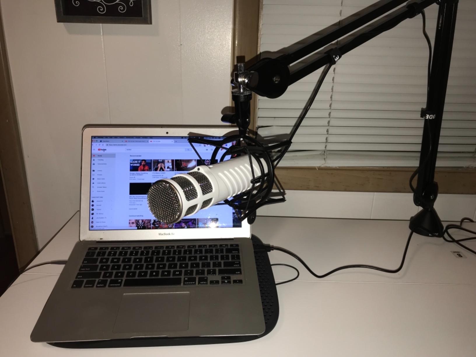 Rode Podcaster, White customer photo 2