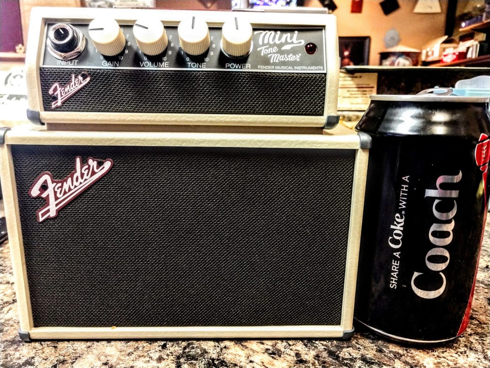 Fender Mini Tonemaster Electric Guitar Amplifier, Blonde, with 2-Year Warranty customer photo 1