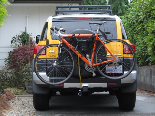 Hollywood Racks SR1 Spare Tire Bike Rack for 2 Bikes - Up to 35 Lbs Each customer photo 1