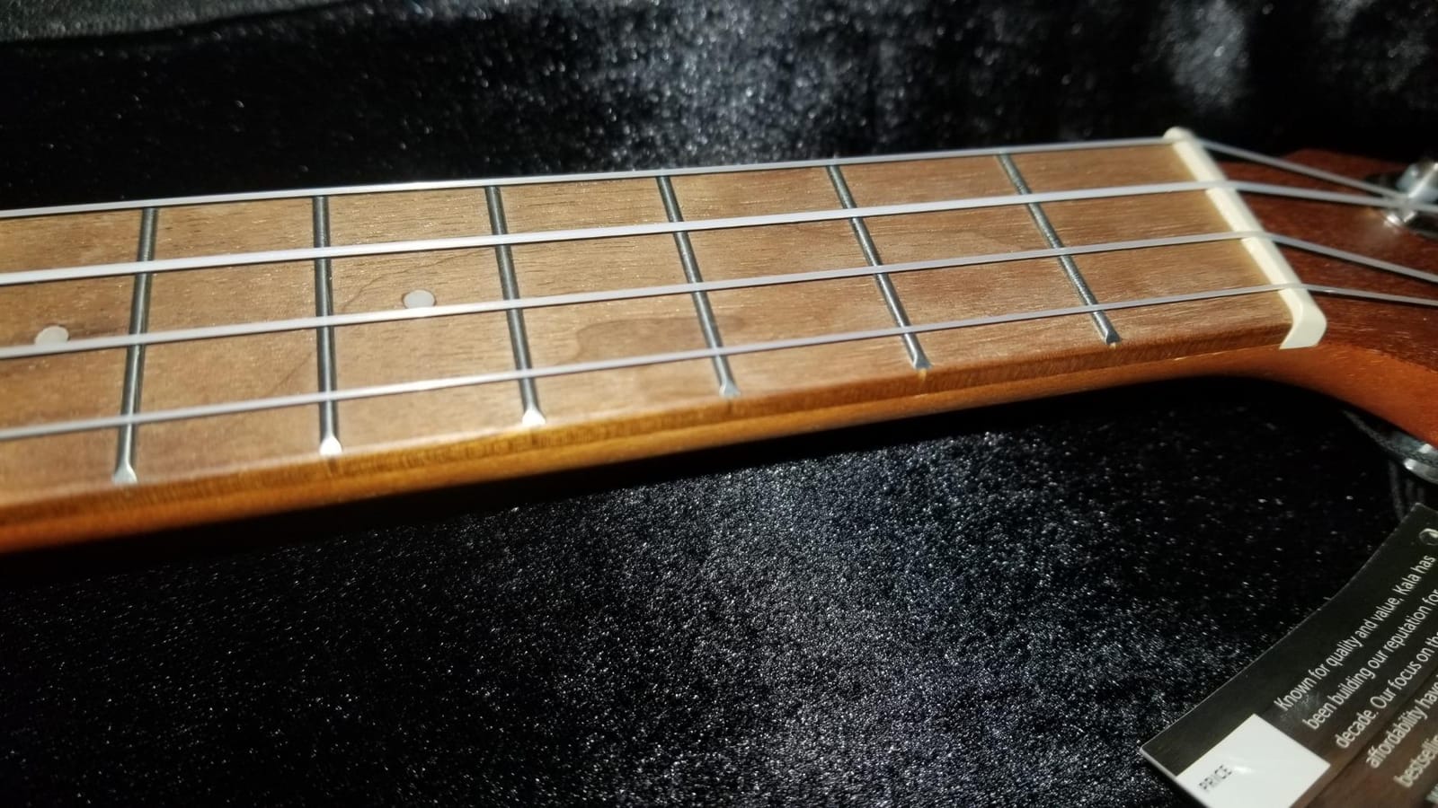 Kala KA-BE Mahogany Baritone Ukulele with EQ customer photo 1