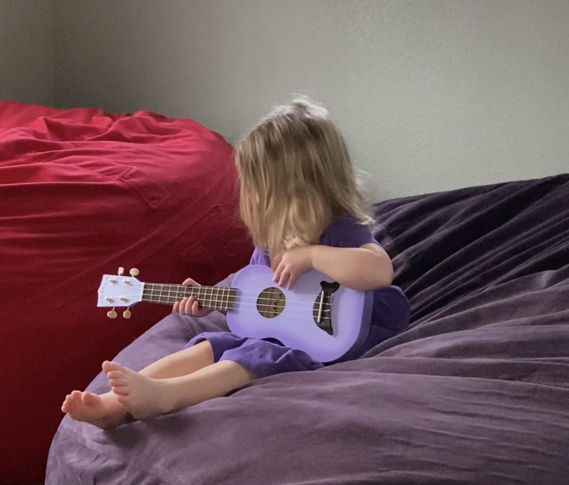 Kala MK-SD-PLBURST Makala Dolphin Soprano Ukulele - Purple Burst customer photo 1