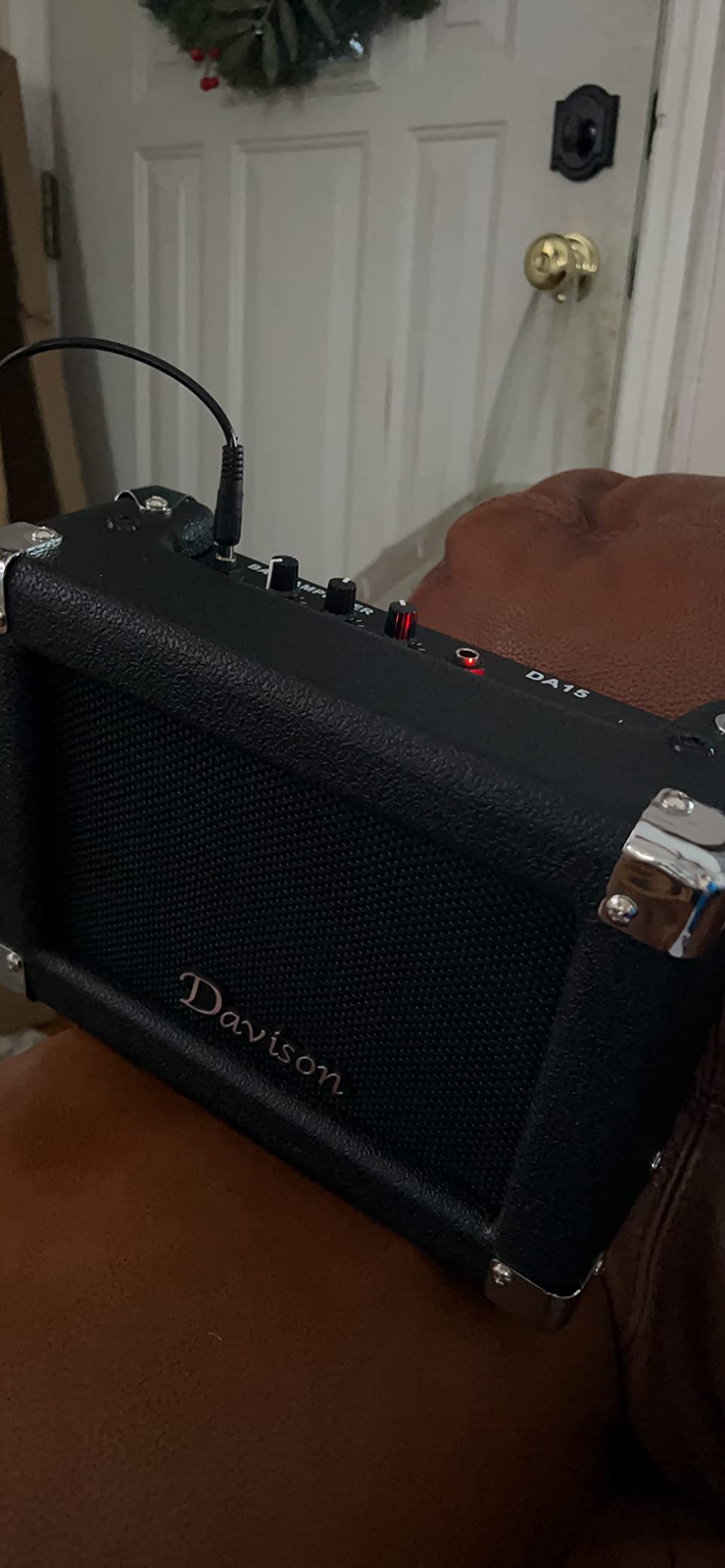 Davison Guitars Full Size Electric Bass Guitar with 15-Watt Amp, Black - 4 String Right Handed Beginner Kit with Gig Bag and Accessories customer photo 1