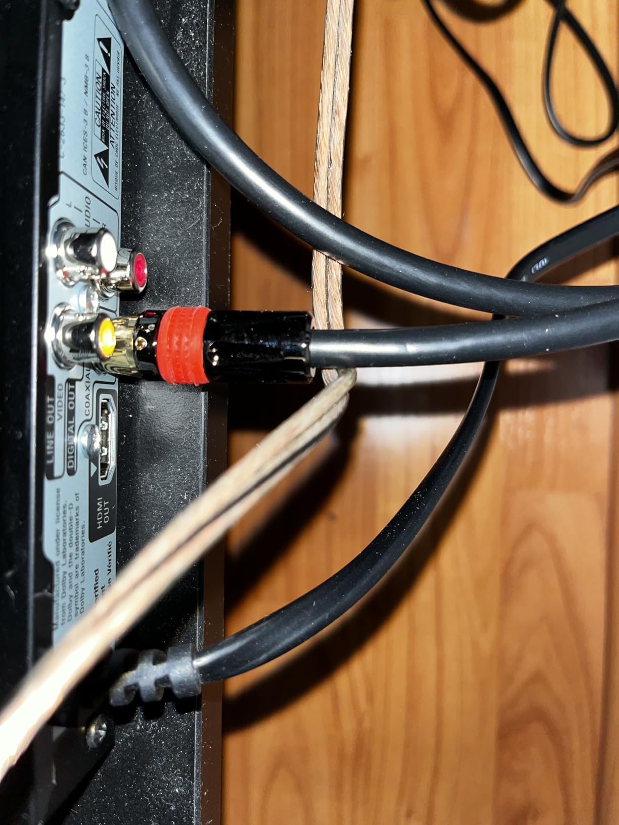 Monoprice 10ft Coaxial Audio/Video RCA CL2 Rated Cable - RG6/U 75ohm (for S/PDIF, Digital Coax, Subwoofer, and Compos customer photo 2