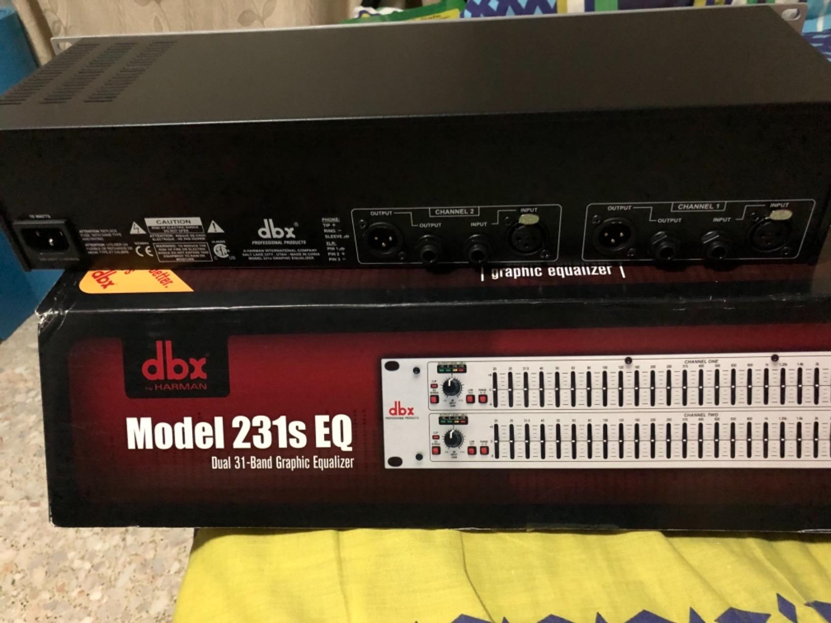 dbx 231s Dual Channel 31-Band Equalizer customer photo 1