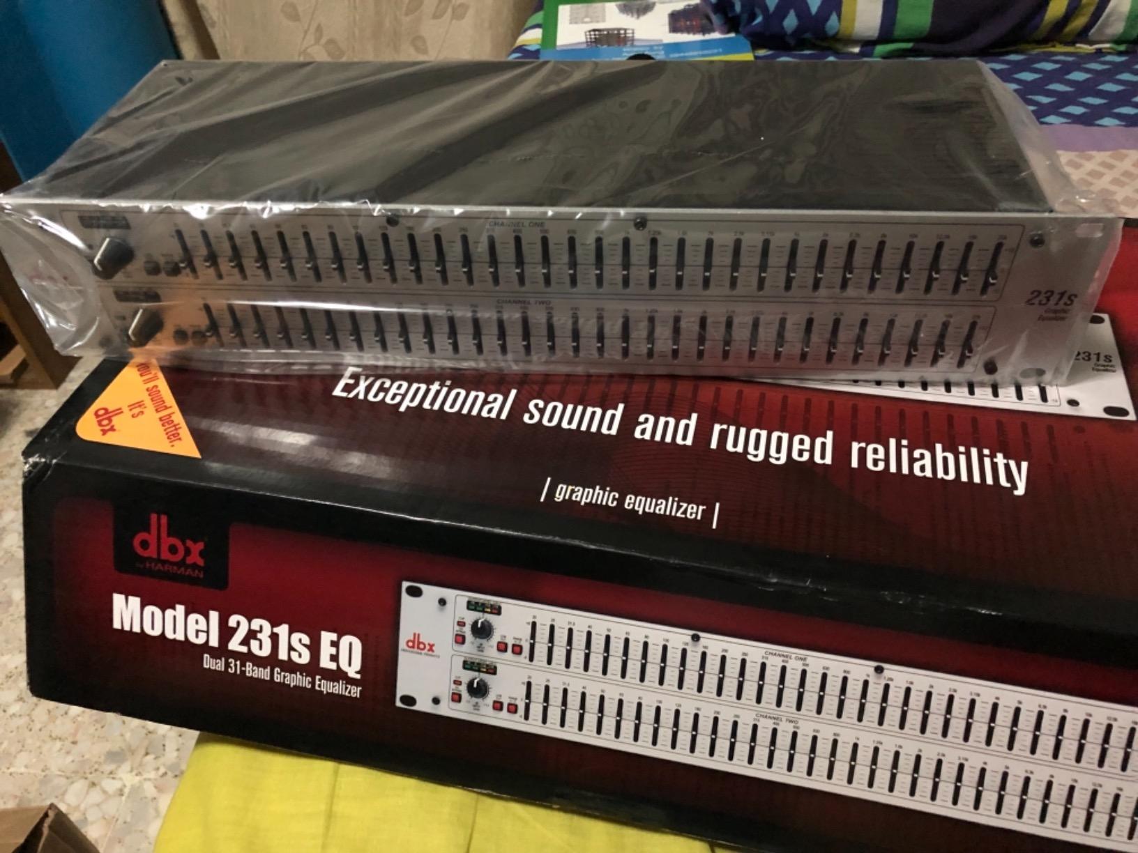 dbx 231s Dual Channel 31-Band Equalizer customer photo 2