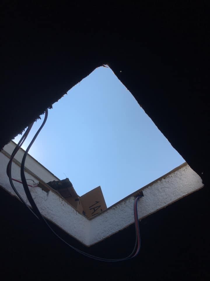 MAXXAIR Maxxfan Plus High Powered 10-Speed RV Intake and Exhaust Fan - Manual or Remote Control Electric Opening, Easy Ceiling Controls, Rain Sensor with Automatic Lid Closure, Smoke (00-04500K) customer photo 2