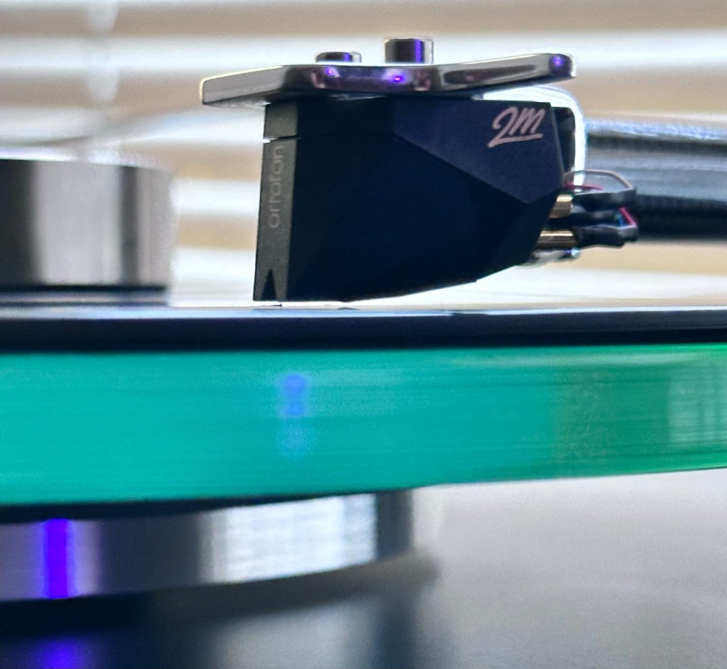 Ortofon 2M Mono Moving Magnet Phono Cartridge Aluminum Wired Black customer photo 1