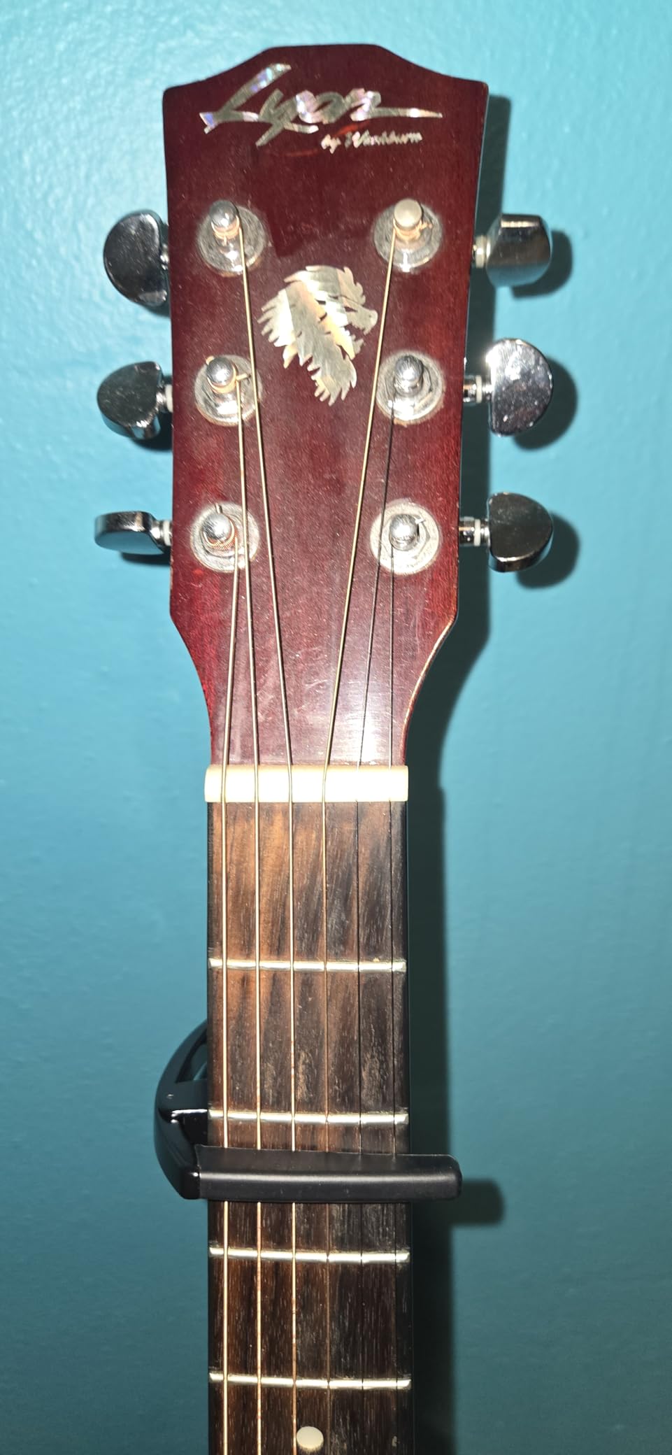 D'Addario NS Tri-Action Guitar Capo, Black customer photo 1