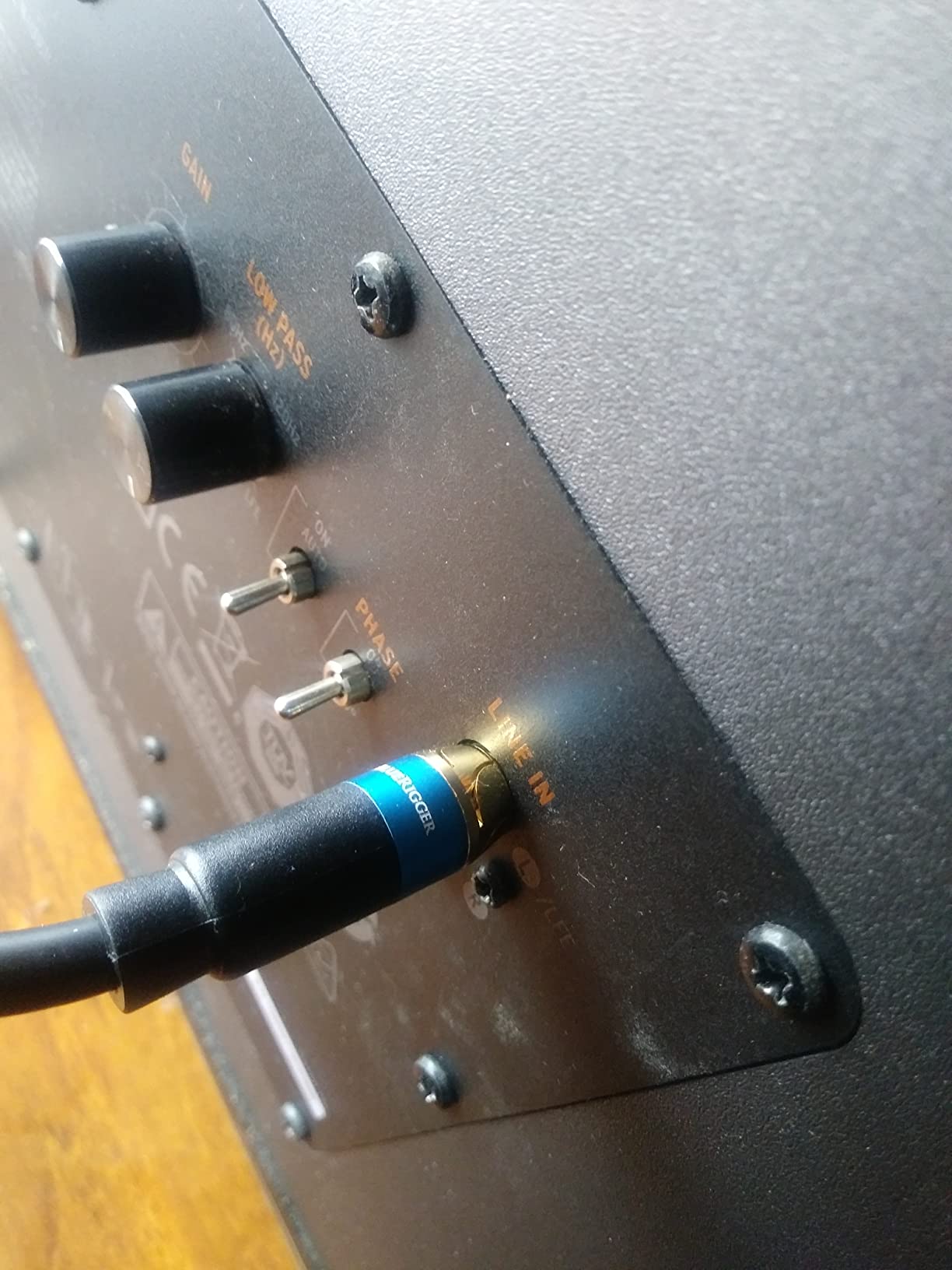 BlueRigger Subwoofer Cable 15FT (Dual Shielded RCA Cables for Subwoofer) customer photo 1