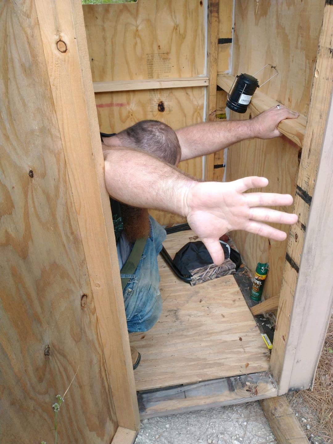 Nature's Head Self Contained Composting Toilet with Close Quarters Spider Handle Design customer photo 2