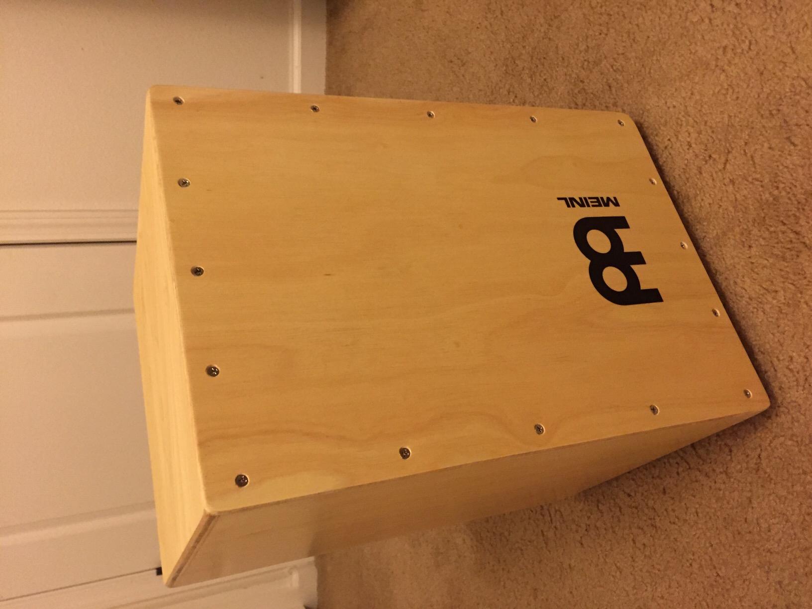 String Cajon Box Drum Instrument with Internal Snare Strings, Adjustable — NOT MADE IN CHINA — Play with Your Hands, 2-YEAR WARRANTY customer photo 1