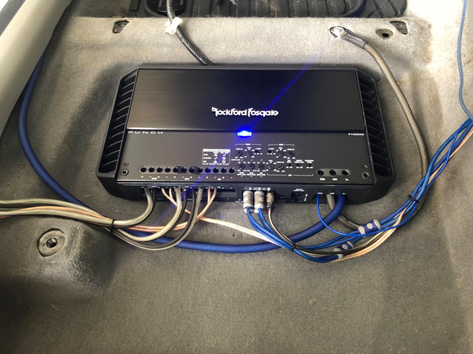 Rockford Fosgate Punch P1000X5 1000-Watt 5-Channel Amplifier customer photo 2