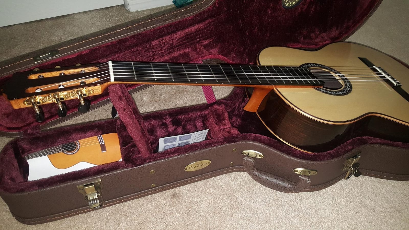 Cordoba C12 CD Classical, All-Solid Woods, Acoustic Nylon String Guitar, Luthier Series, with Humidified Hardshell Case customer photo 2