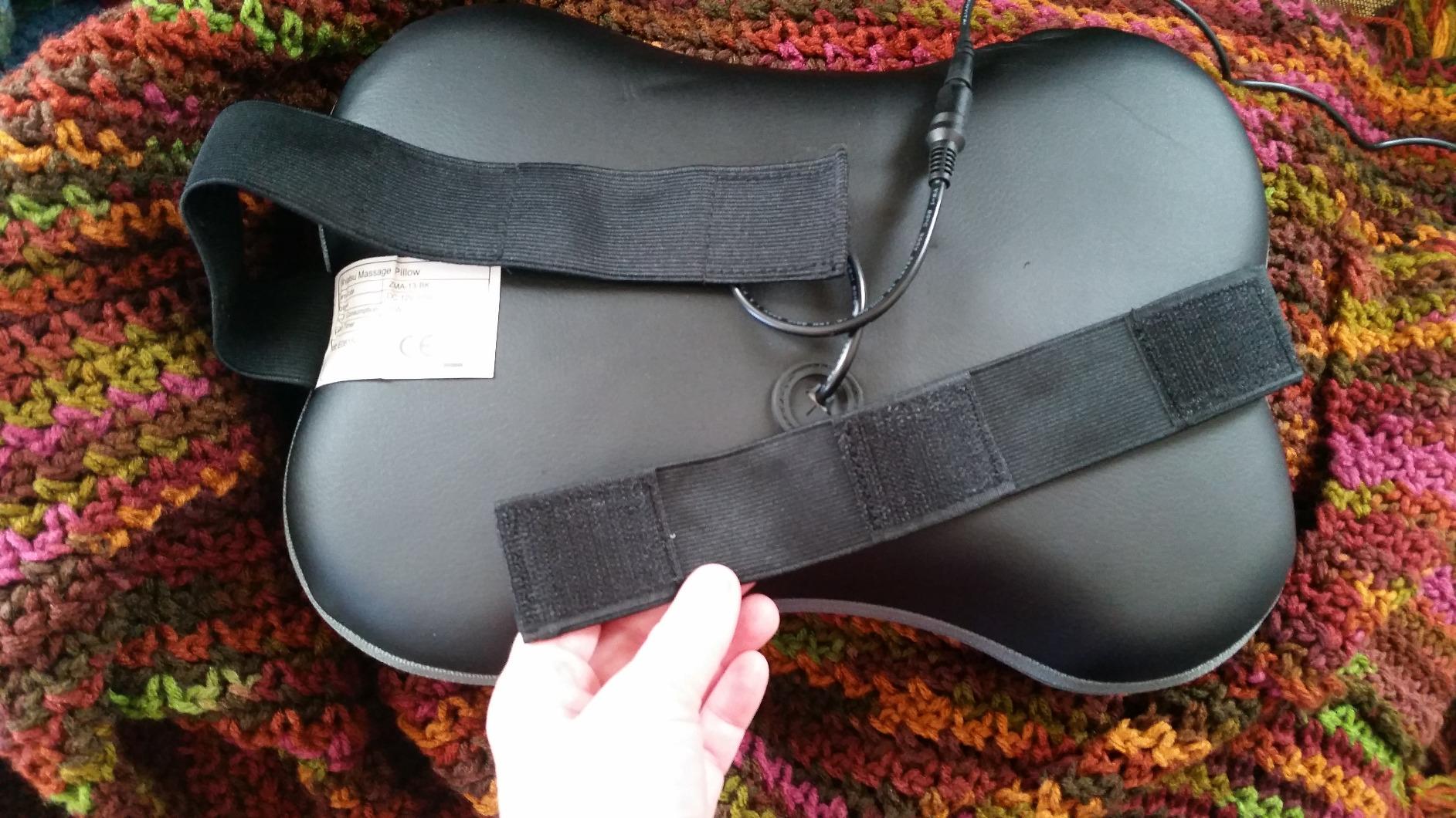 Zyllion ZMA-13 Back and Neck Massager with Heat for Pain Relief, Black customer photo 1