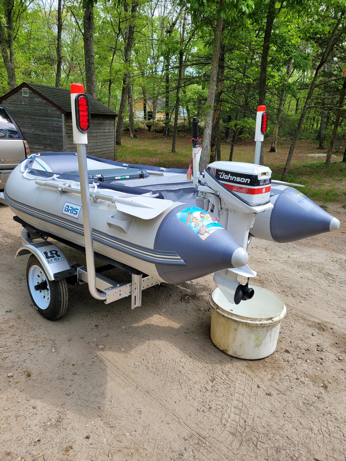 BRIS 9.8 ft Inflatable Boat Inflatable Dinghy Boat Yacht Tender Fishing Raft customer photo 2