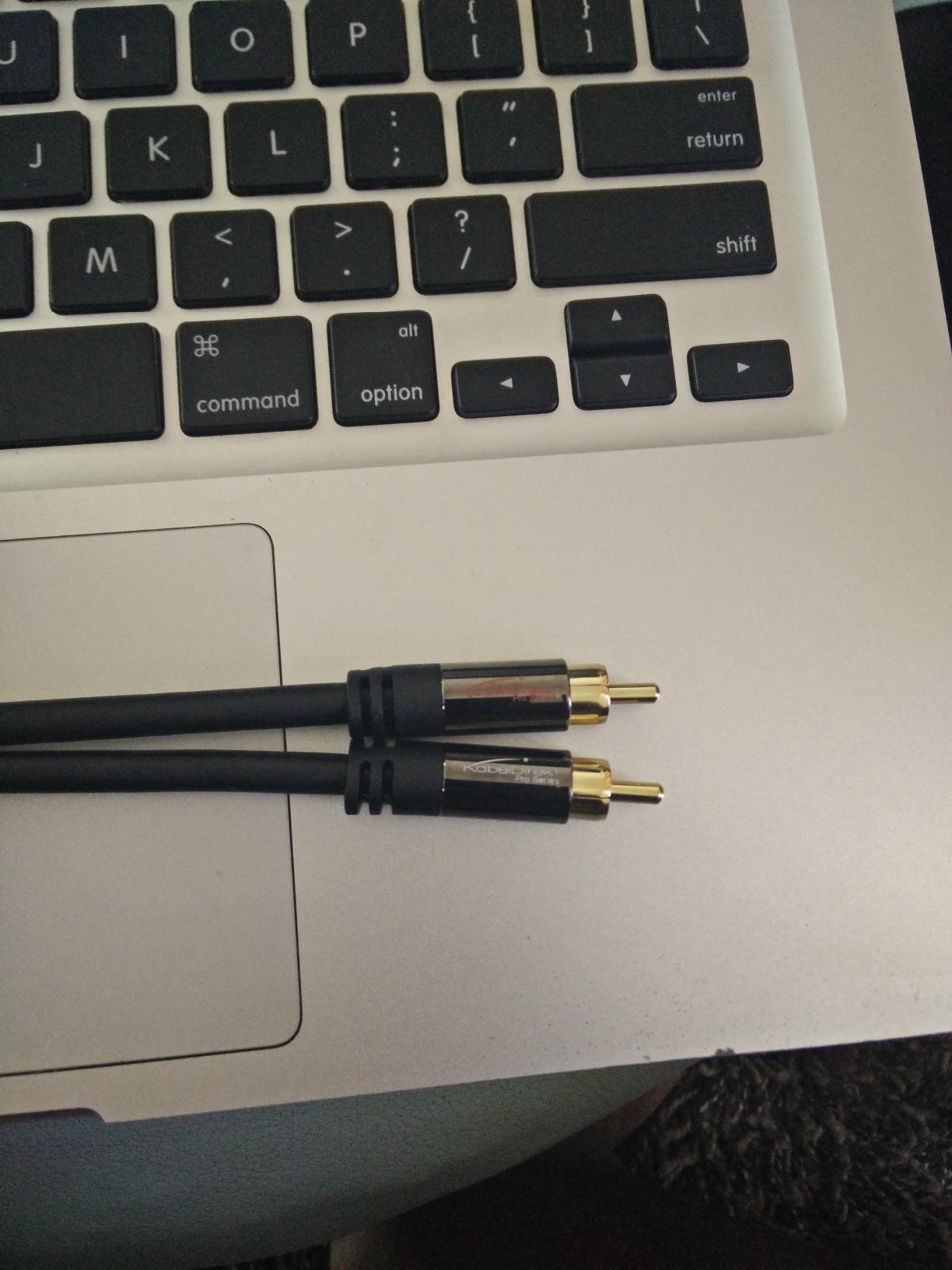 KabelDirekt – RCA/Phono Cable – 6ft – 2×2 customer photo 1