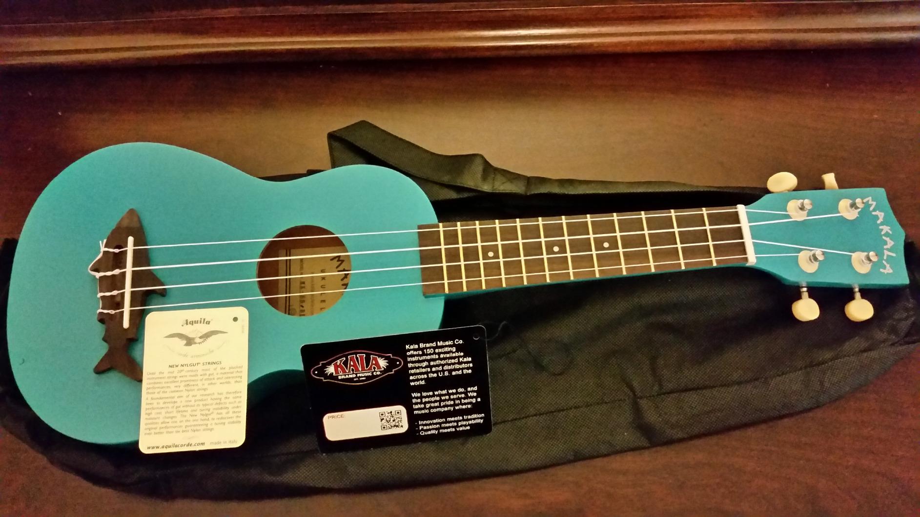 Kala MK-SS-WHT Makala Shark Soprano Ukulele - Great White customer photo 1