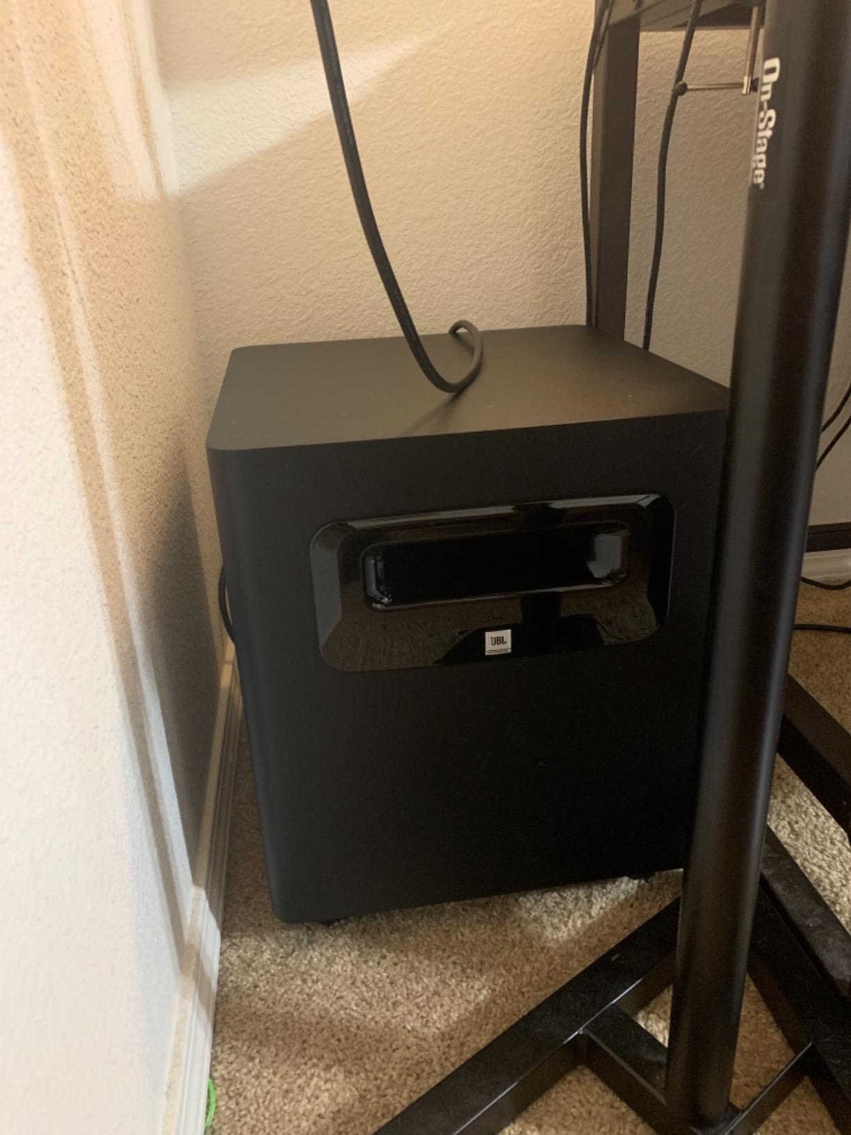 JBL Professional LSR310S - Studio Monitor Subwoofer, 10-Inch, Black customer photo 2