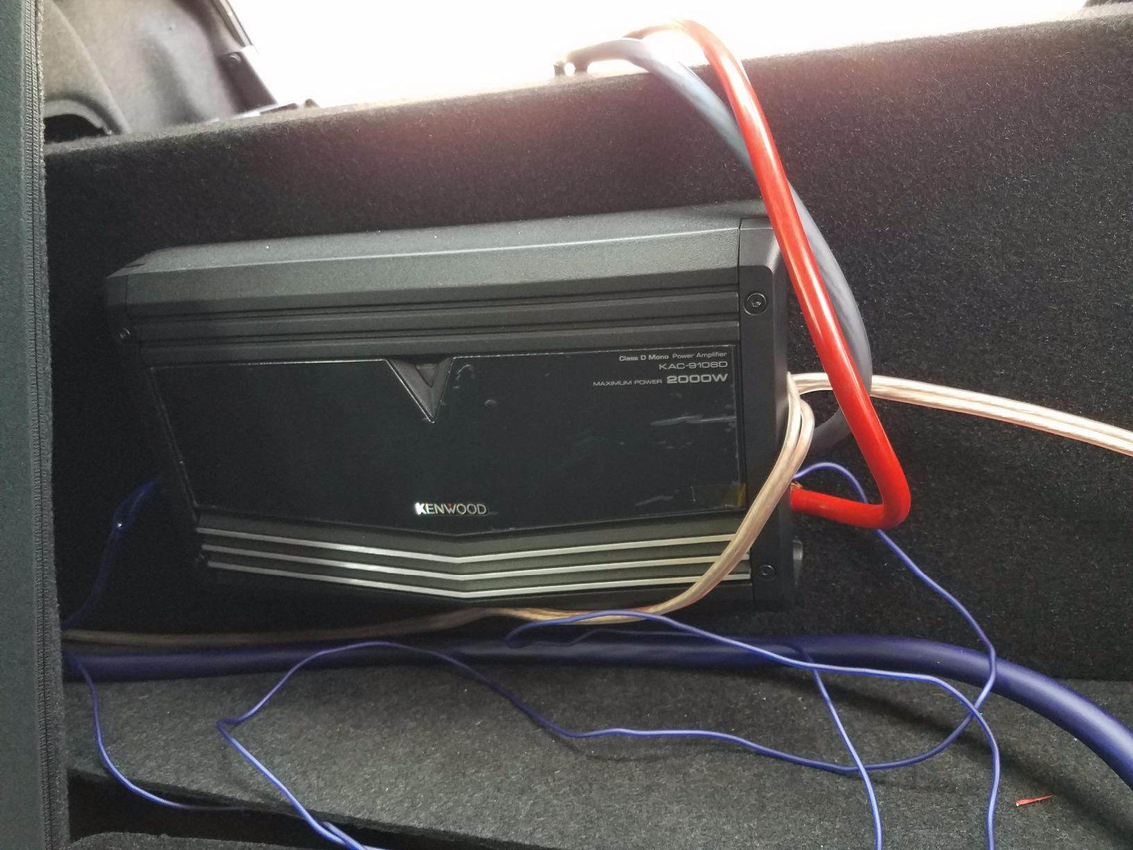 Kenwood KAC-9106D 2000W Monoblock Class D Car Audio Power Amplifier customer photo 1
