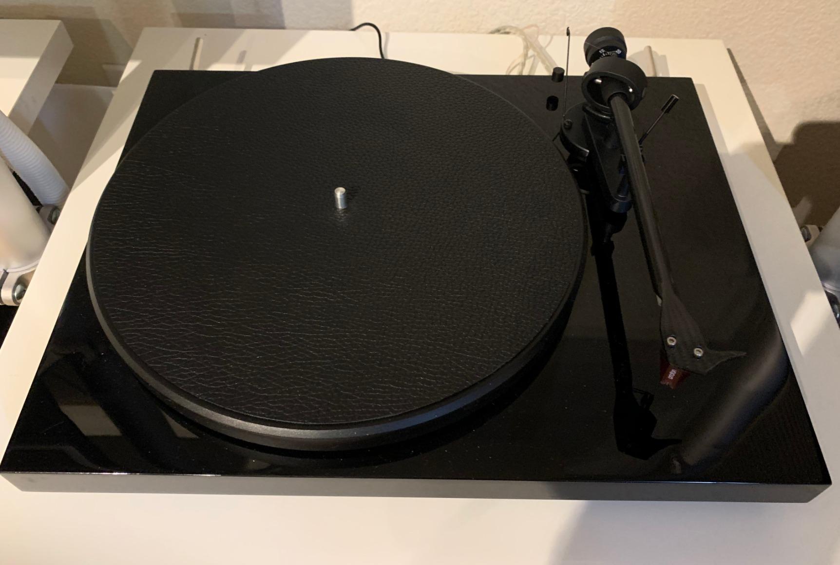 Premium Leather Deer Hide Turntable Mat customer photo 1