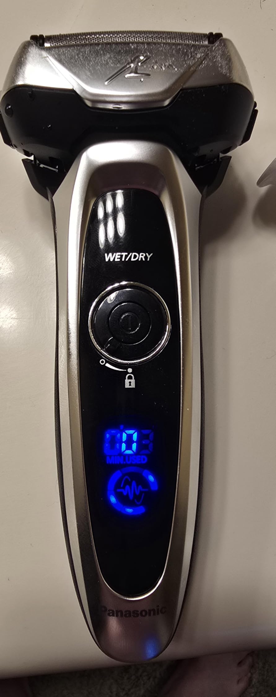 Panasonic ARC5 Electric Razor for Men with Pop-Up Trimmer, Wet/Dry 5-Blade Electric Shaver with Intelligent Shave Sensor and Multi-Flex Pivoting Head, ES-LV65-S (Silver) customer photo 2