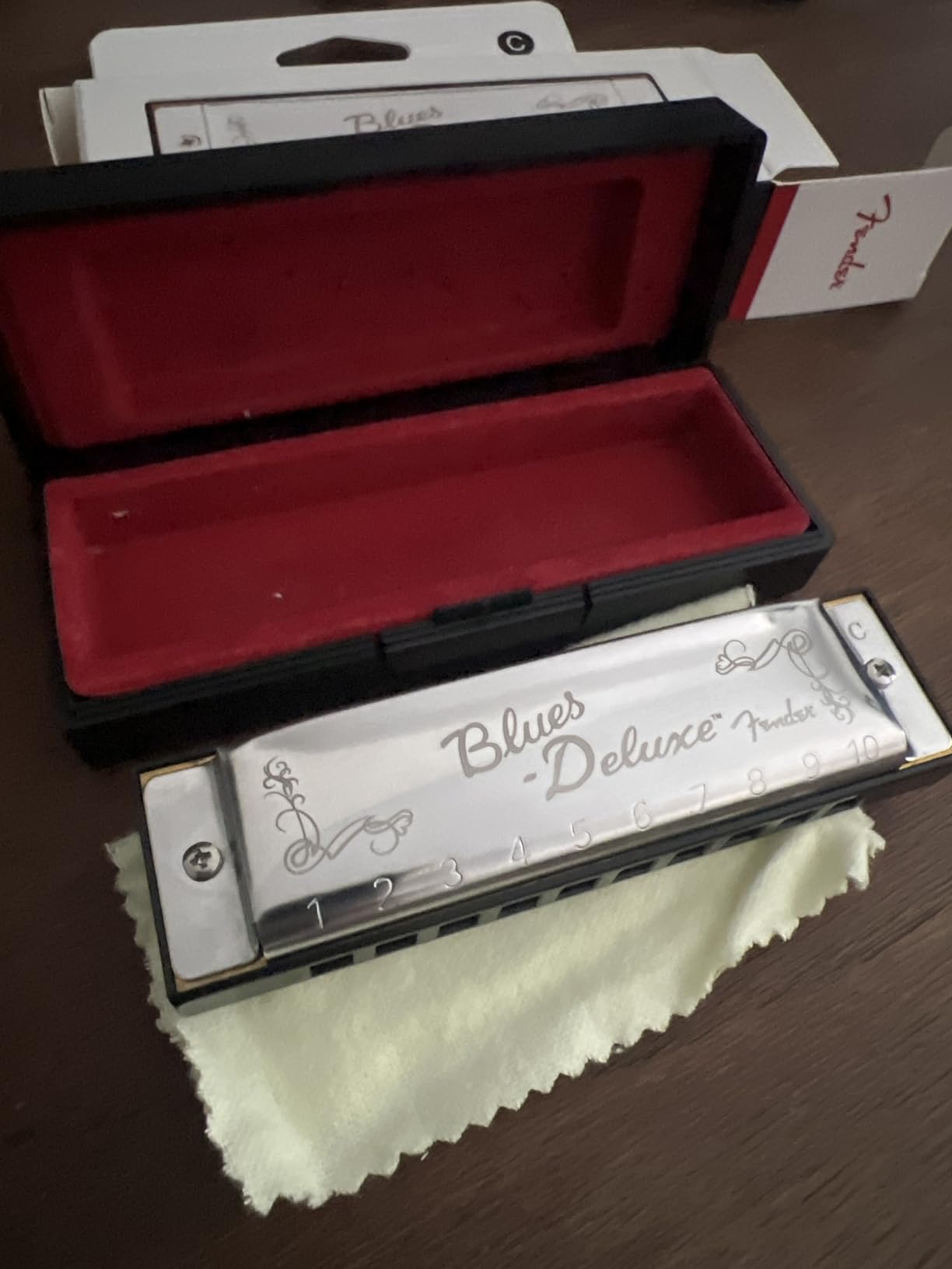 Fender Blues Deluxe Harmonica, Guitar Accessories, Key of C customer photo 2