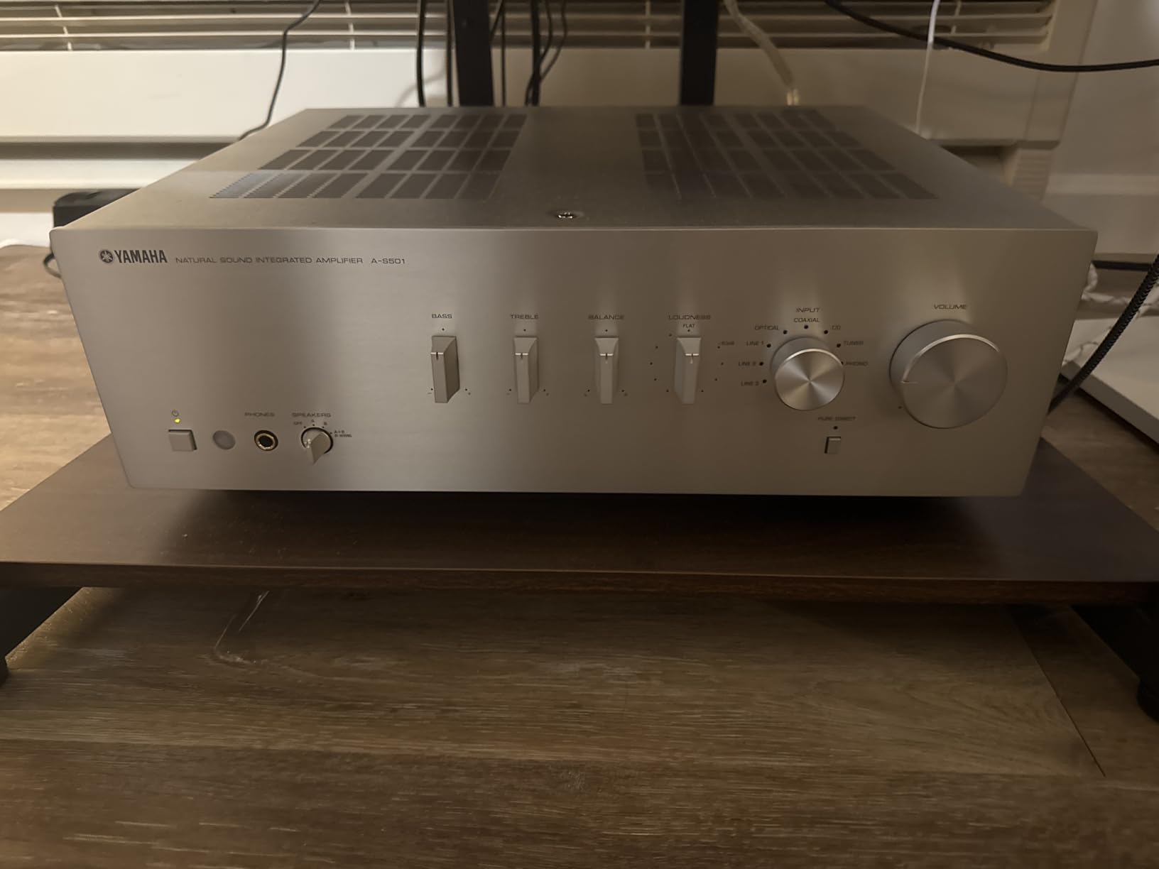 YAMAHA A-S801SL Natural Sound Integrated Stereo Amplifier (Silver) customer photo 2