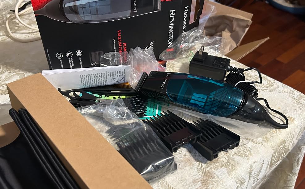 Remington Vacuum Hair Clippers for Men, 18-Piece Haircut Kit customer photo 2