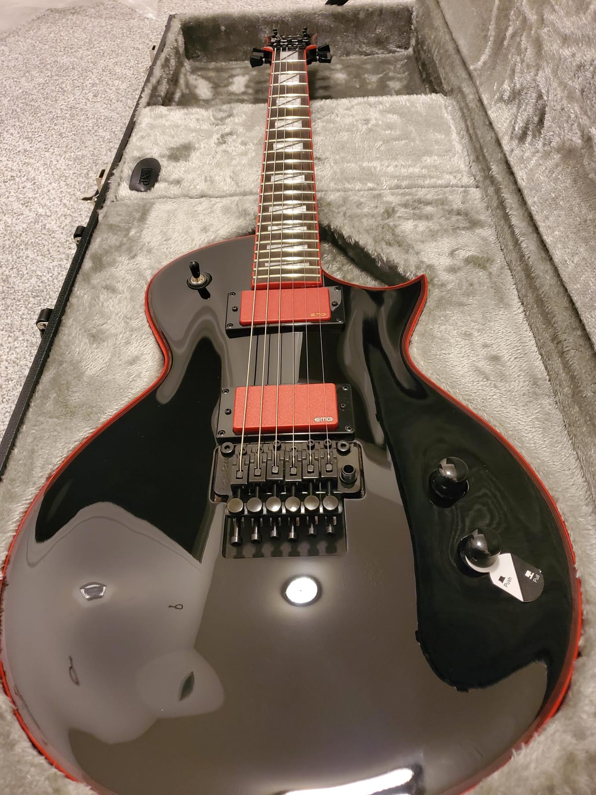 ESP LTD GH-600 Gary Holt with Floyd Rose - Black customer photo 2