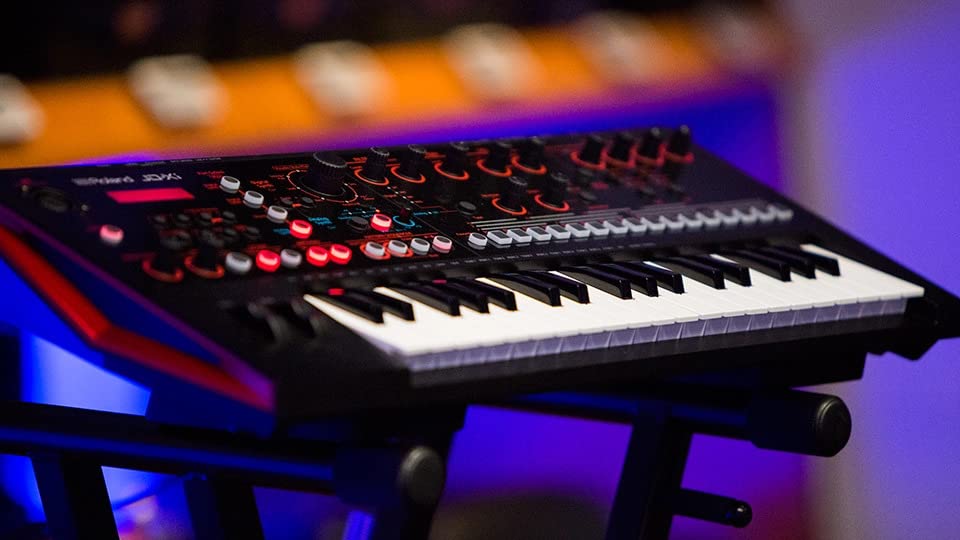Roland JD-XI 37-Key Interactive Analog/Digital Crossover Synthesizer, Black customer photo 1
