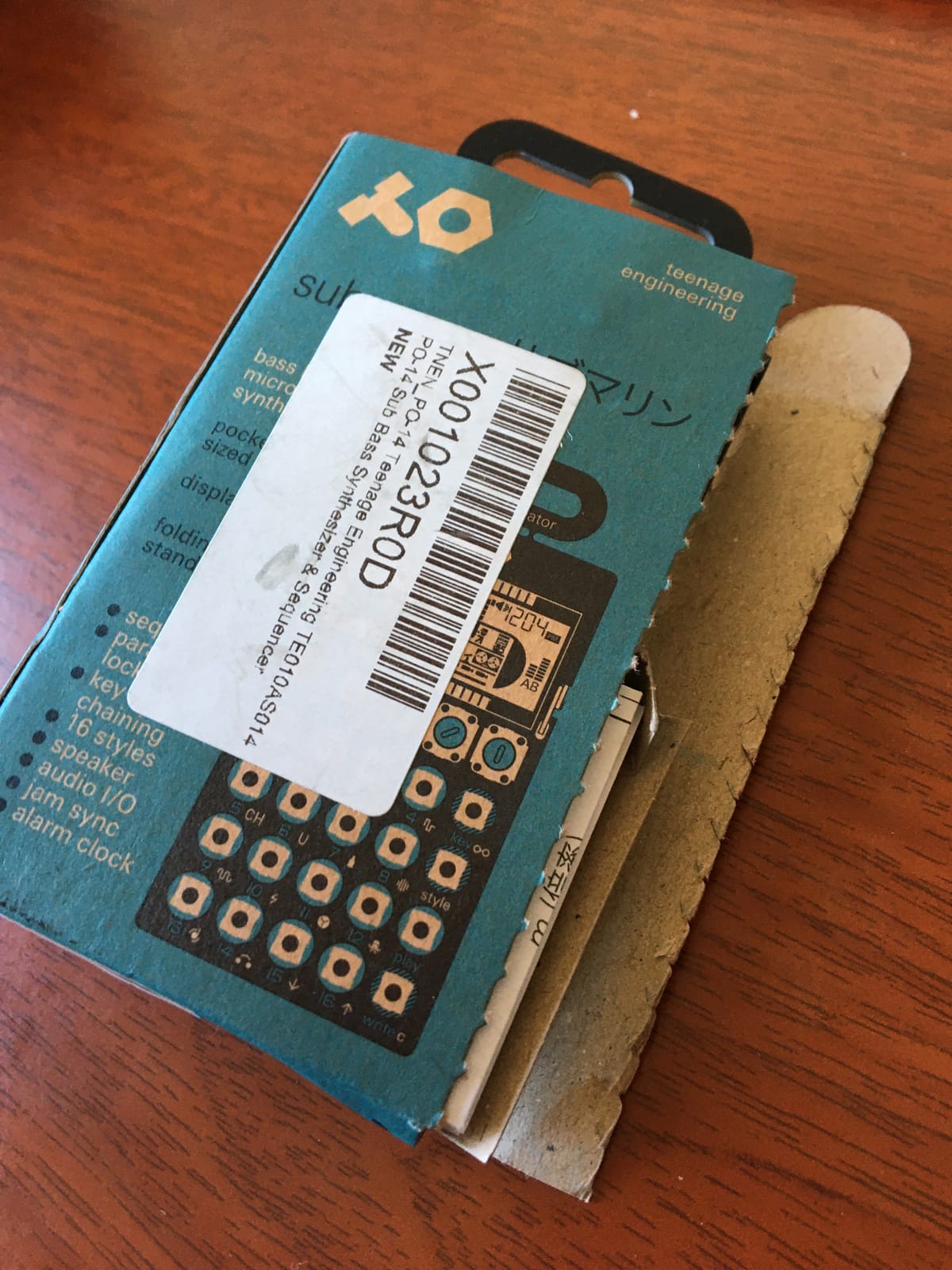 teenage engineering Pocket Operator PO-14 Sub Bass Synthesizer and Sequencer customer photo 1