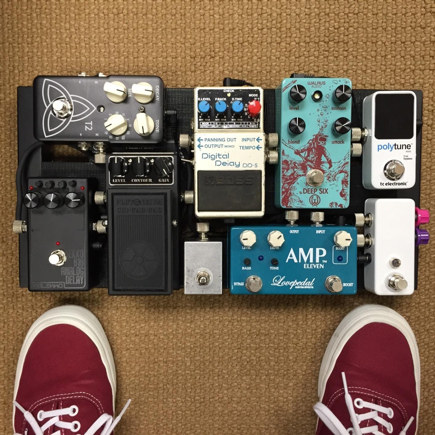 Pedaltrain Metro 16 16-inch x 8-inch Pedalboard with Soft Case customer photo 1