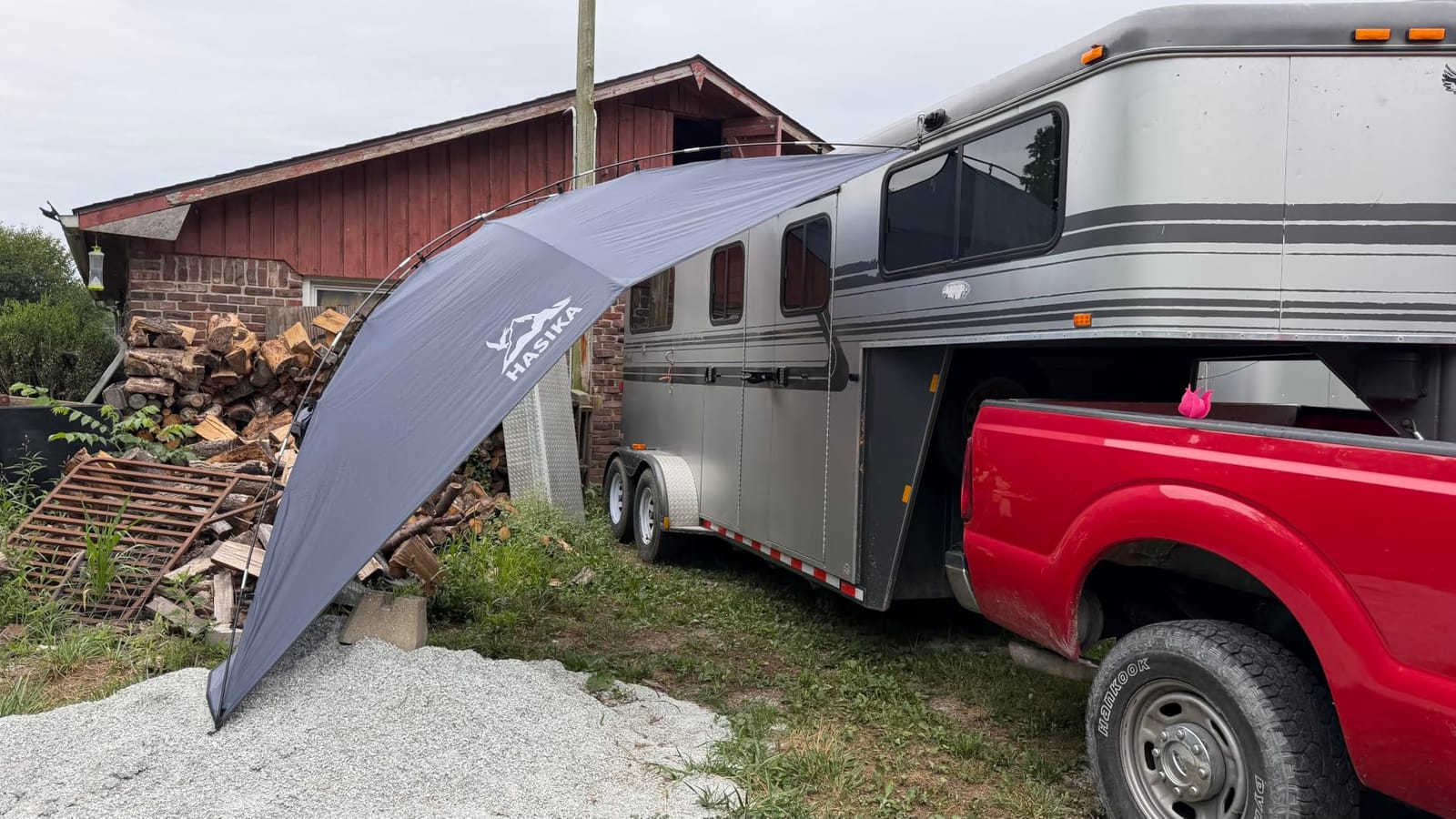 Hasika Waterproof SUV Tailgate Tent and Car Awning customer photo 2