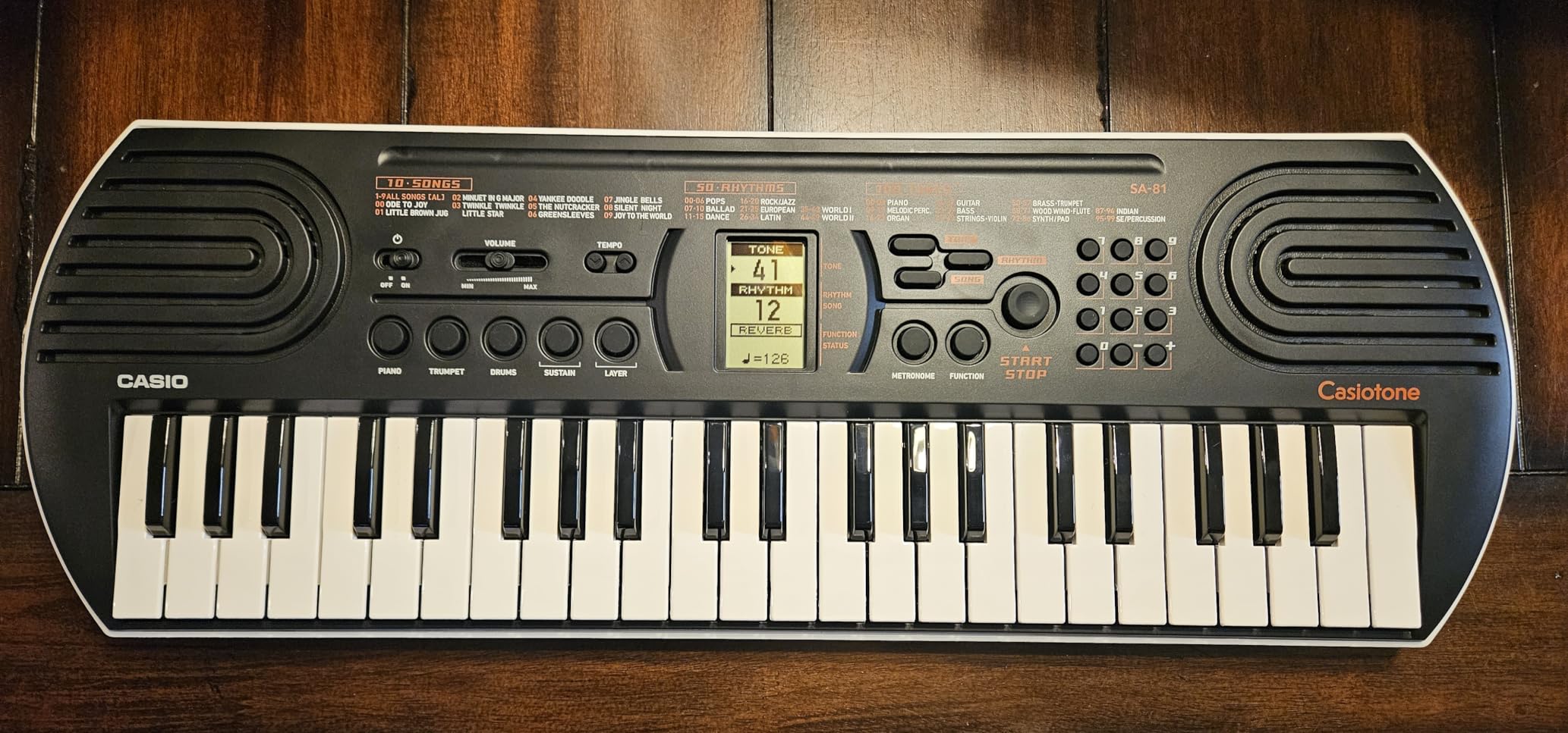 Casio Casiotone SA-81 Compact Keyboard | 100 Tones | 50 Rhythms customer photo 1
