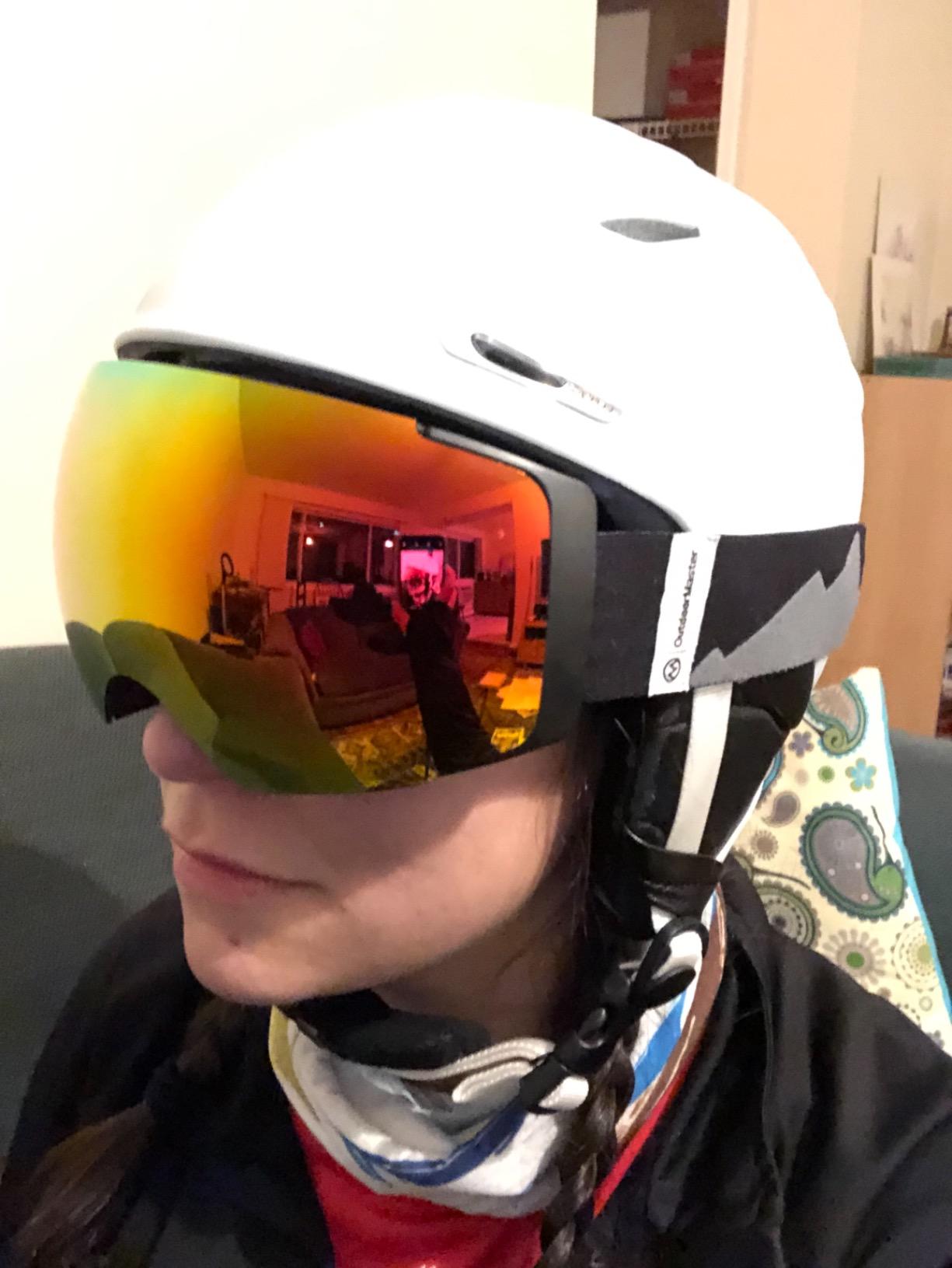 OutdoorMaster Ski Goggles PRO, OTG Snow Goggles with Interchangeable Lens customer photo 2