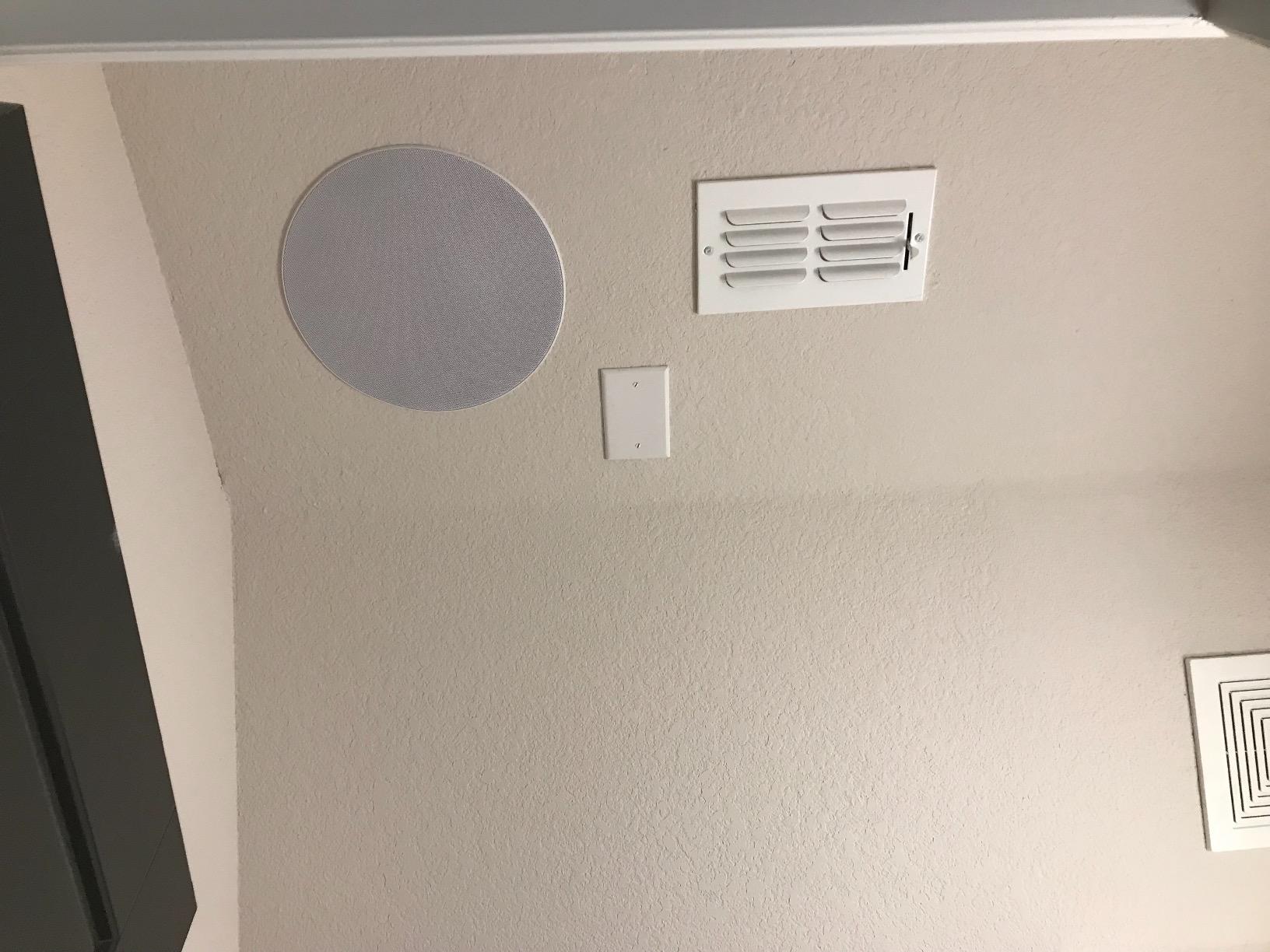 Monoprice Alpha 2-Way Ceiling Speakers - 6.5 Inch (Pair) Carbon Fiber, Paintable Magnetic Grille, Louder with Less Power,BLACK/WHITE customer photo 1
